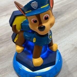 PAW Patrol Chase 3D LED Night Light Lamp Kids Bedroom Battery Operated Tested